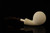 IMP Meerschaum Pipe - Golf Ball - Hand Carved with fitted case i2780