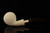 IMP Meerschaum Pipe - Golf Ball - Hand Carved with fitted case i2780