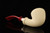 IMP Meerschaum Pipe - Daneli - Hand Carved 9 mm Filter Pipe with case i2782