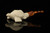 Turtle Block Meerschaum Pipe with pouch M4960