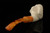 Tiger Block Meerschaum Pipe with pouch M4962