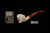 Tiger Block Meerschaum Pipe with pouch M4962