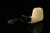 srv Premium - Carved Diplomat Block Meerschaum Pipe with fitted case M4966