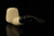 srv Premium - Carved Diplomat Block Meerschaum Pipe with fitted case M4966