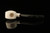 srv Premium - Blowfish Block Meerschaum Pipe with fitted case M4967