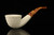 Bent Lattice Dublin Block Meerschaum Pipe with fitted case M4968