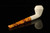 srv - Octagon Block Meerschaum Pipe with fitted case M4972