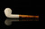 srv - Octagon Block Meerschaum Pipe with fitted case M4972