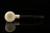 srv - Not a Sitter Block Meerschaum Pipe with fitted case M4974