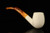 srv - Bent Billiard Block Meerschaum Pipe with fitted case M4976