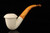 srv - Calabash Block Meerschaum Pipe with fitted case M4977