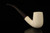 srv - Bent Billiard Block Meerschaum Pipe with fitted case M4979
