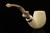IMP Meerschaum Pipe - Davos - Hand Carved 9 mm Filter Pipe with case i2783