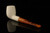srv - Billiard Block Meerschaum Pipe with fitted case M4981