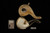 srv Premium - Soft Cream Sitter Block Meerschaum Pipe with fitted case M4983