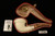 IMP Meerschaum Pipe - Calabash - Hand Carved 9 mm Filter Pipe with case i2786