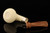 IMP Meerschaum Pipe - Calabash - Hand Carved 9 mm Filter Pipe with case i2786