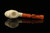 srv - French Soldier Block Meerschaum Pipe with fitted case M4986