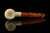 srv - Deep Lattice Block Meerschaum Pipe with fitted case M4988
