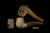 srv - Dragon Block Meerschaum Pipe with fitted case M4989