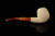 srv - Carved Apple Block Meerschaum Pipe with fitted case M4991