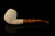srv - Carved Apple Block Meerschaum Pipe with fitted case M4991