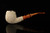 srv - Carved Apple Block Meerschaum Pipe with fitted case M4991