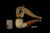 srv - US Air Force Block Meerschaum Pipe with fitted case M4992