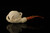 srv - Designers Lattice Eagle's Claw Block Meerschaum Pipe by Servi with case M4994