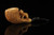 srv - Wolf Block Meerschaum Pipe by Kenan with fitted case M4995