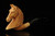 srv - Horse Block Meerschaum Pipe by Kenan with fitted case M4996