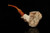 srv - Natural Raw Block Meerschaum Pipe with fitted case M4999