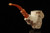 srv - Natural Raw Block Meerschaum Pipe with fitted case M4999