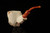 srv - Natural Raw Block Meerschaum Pipe with fitted case M4999