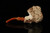 srv - Natural Raw Block Meerschaum Pipe with fitted case M4999