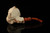srv - Natural Raw Block Meerschaum Pipe with fitted case M4999