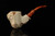 srv - Natural Raw Block Meerschaum Pipe with fitted case M4999