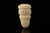 srv - Topkapi Block Meerschaum Pipe with fitted case M5000