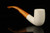 Bent Billiard Block Meerschaum Pipe with pouch M5012
