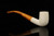 Bent Billiard Block Meerschaum Pipe with pouch M5012