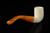 Bent Billiard Block Meerschaum Pipe with pouch M5012