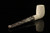 Lattice Billiard Block Meerschaum Pipe with pouch M5015