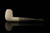 Lattice Billiard Block Meerschaum Pipe with pouch M5015