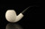 srv Premium - Jumbo Apple Block Meerschaum Pipe with fitted case M5028