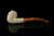 srv - Deep Lattice Rhodesian Block Meerschaum Pipe with fitted case M5034