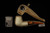 srv - Basket Block Meerschaum Pipe with fitted case M5037