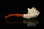 srv - Rose in Claw Block Meerschaum Pipe with fitted case M5039