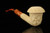 srv - Deluxe Carved Calabash Block Meerschaum Pipe by Emin Brothers with fitted case M5041