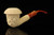 srv - Deluxe Carved Calabash Block Meerschaum Pipe by Emin Brothers with fitted case M5041