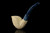 srv - Carved Cobra Block Meerschaum Pipe with fitted case M5042